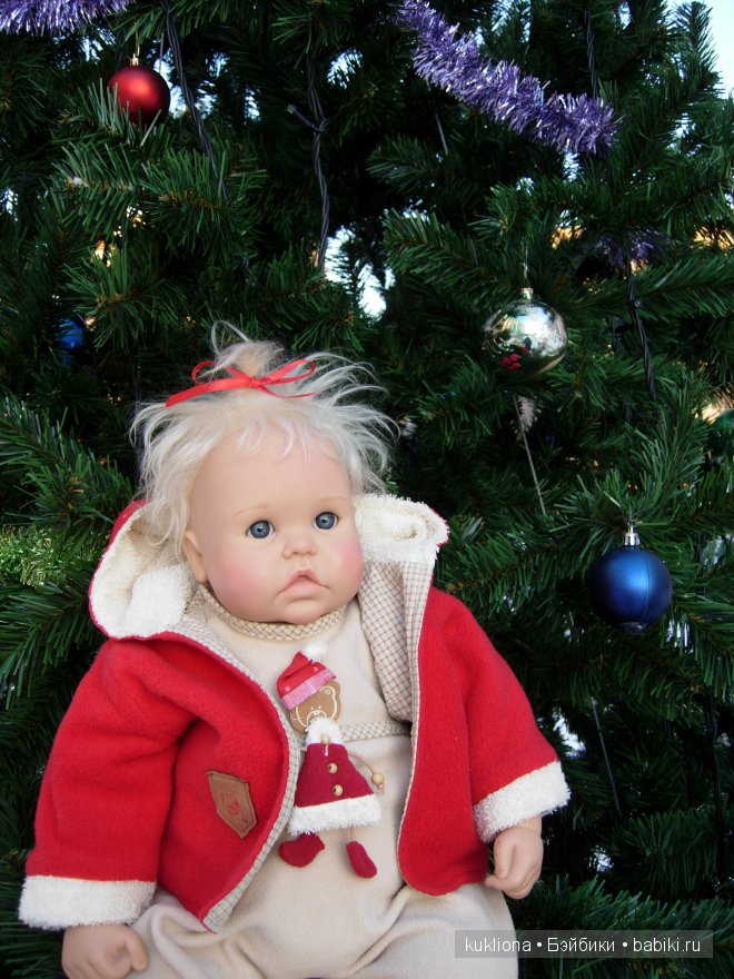 Рождественская малышка Стефания. Stephanie Didy Jacobsen Gotz 2003 год
