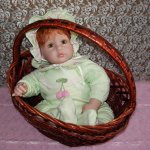 Рыжее зеленоглазое Чудо. Малышка Адорочка Мята и вишня. Name Your Own Baby Adora