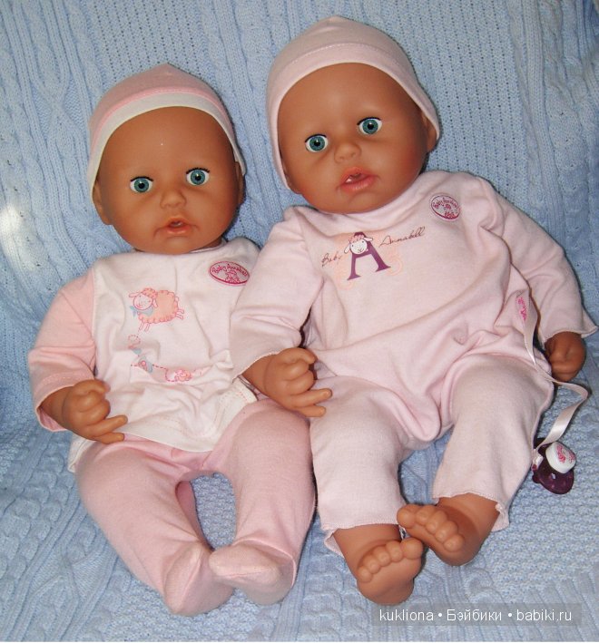 5 версий куклы беби Анабель - Вaby Annabell Zapf Creation