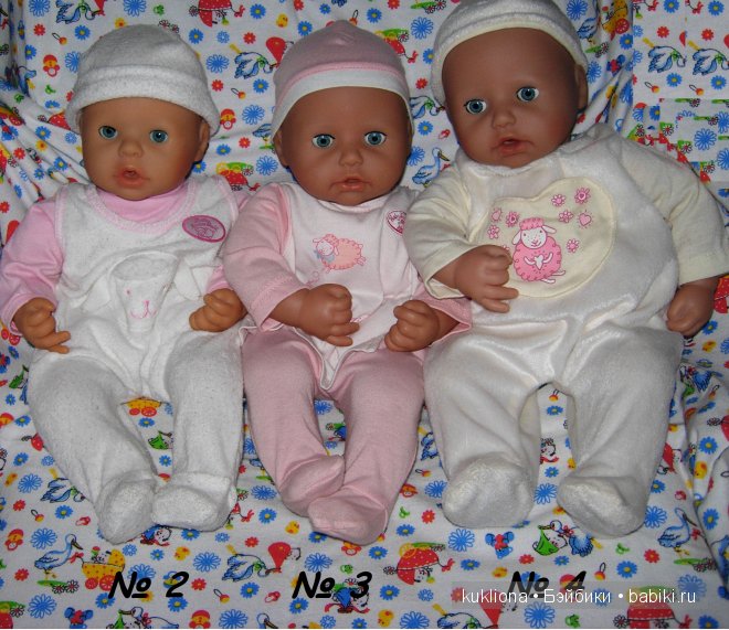 5 версий куклы беби Анабель - Вaby Annabell Zapf Creation