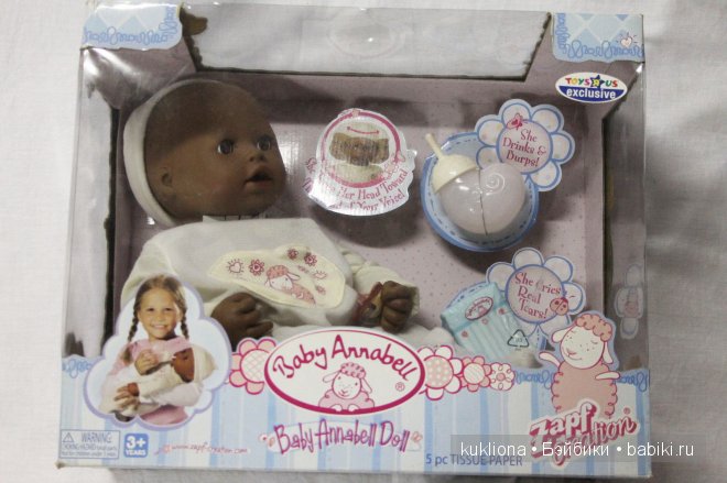5 версий куклы беби Анабель - Вaby Annabell Zapf Creation