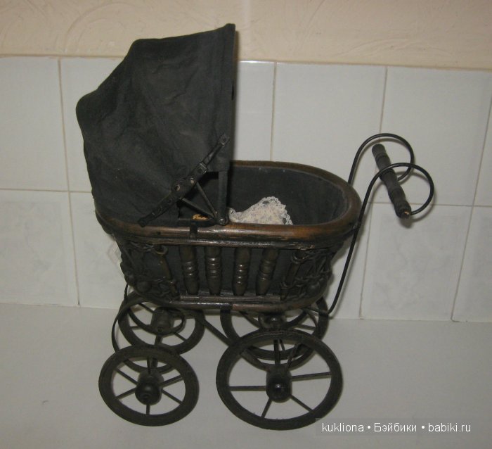 Антикварные и старинные кукольные коляски