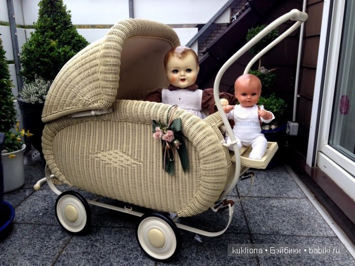 Антикварные и старинные кукольные коляски