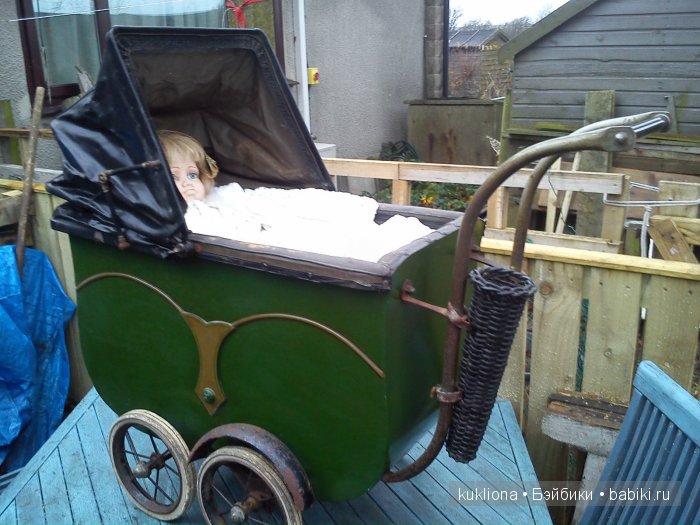 Антикварные и старинные кукольные коляски