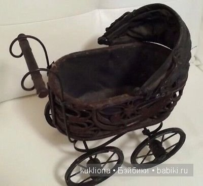 Антикварные и старинные кукольные коляски