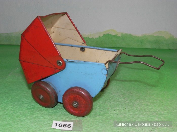 Антикварные и старинные кукольные коляски