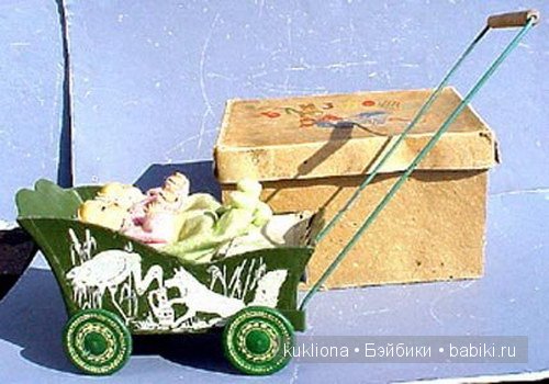 Антикварные и старинные кукольные коляски