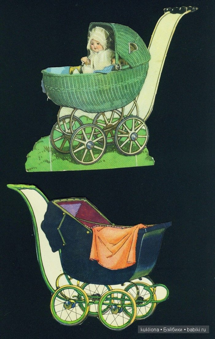 Антикварные и старинные кукольные коляски