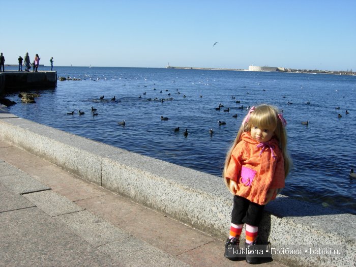 Марейка у моря в Севастополе.Когда сбываются новогодние желания. Кукла Mareike Kidz‘n’Cats, Sonja Hartmann