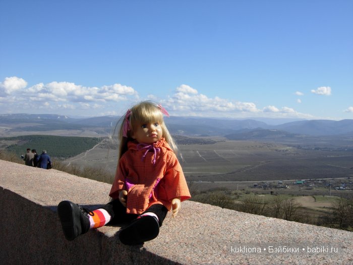 Марейка у моря в Севастополе.Когда сбываются новогодние желания. Кукла Mareike Kidz‘n’Cats, Sonja Hartmann (фото 2)