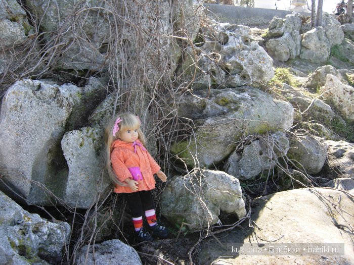 Марейка у моря в Севастополе.Когда сбываются новогодние желания. Кукла Mareike Kidz‘n’Cats, Sonja Hartmann (фото 9)