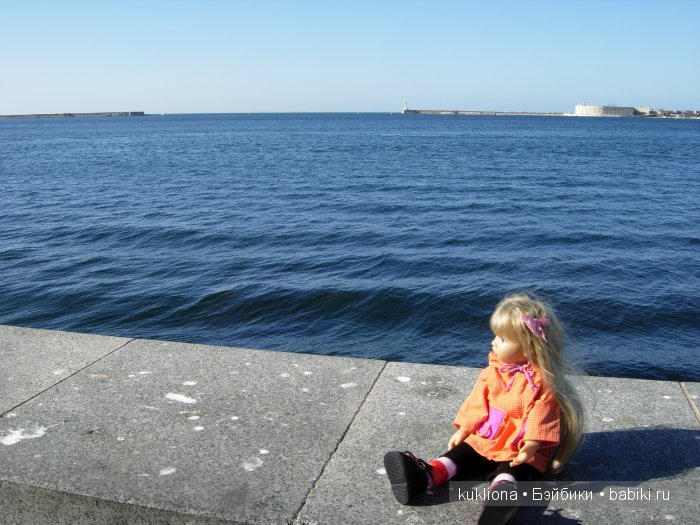 Марейка у моря в Севастополе.Когда сбываются новогодние желания. Кукла Mareike Kidz‘n’Cats, Sonja Hartmann