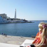 Марейка у моря в Севастополе.Когда сбываются новогодние желания. Кукла Mareike Kidz‘n’Cats, Sonja Hartmann