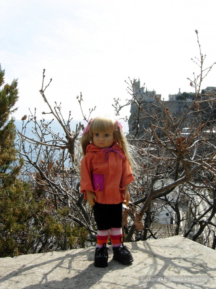 Марейка в замке "Ласточкино гнездо". Когда сбываются новогодние желания. Кукла Mareike Kidz‘n’Cats, Sonja Hartmann