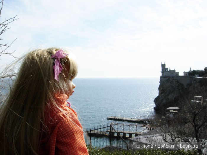 Марейка в замке "Ласточкино гнездо". Когда сбываются новогодние желания. Кукла Mareike Kidz‘n’Cats, Sonja Hartmann