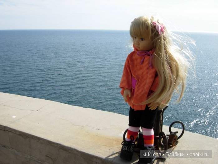 Марейка в замке "Ласточкино гнездо". Когда сбываются новогодние желания. Кукла Mareike Kidz‘n’Cats, Sonja Hartmann