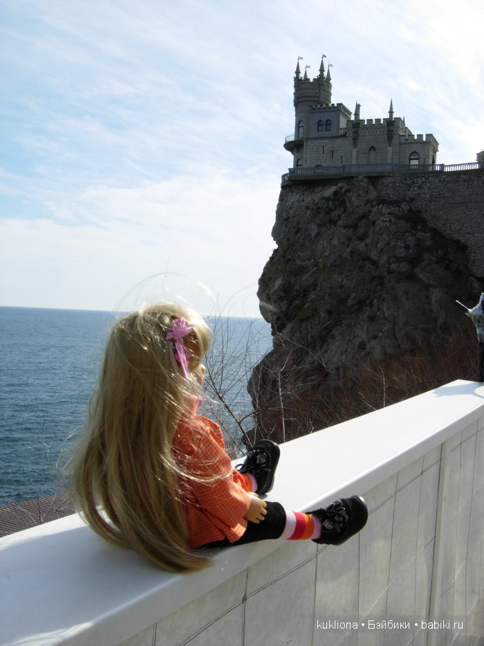 Марейка в замке "Ласточкино гнездо". Когда сбываются новогодние желания. Кукла Mareike Kidz‘n’Cats, Sonja Hartmann