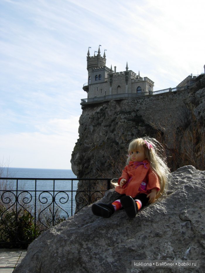 Марейка в замке "Ласточкино гнездо". Когда сбываются новогодние желания. Кукла Mareike Kidz‘n’Cats, Sonja Hartmann