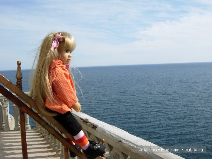 Марейка в замке "Ласточкино гнездо". Когда сбываются новогодние желания. Кукла Mareike Kidz‘n’Cats, Sonja Hartmann