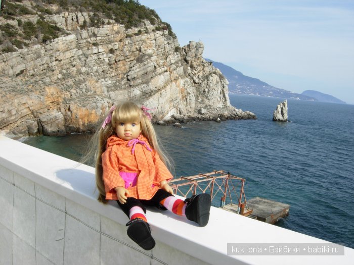 Марейка в замке "Ласточкино гнездо". Когда сбываются новогодние желания. Кукла Mareike Kidz‘n’Cats, Sonja Hartmann