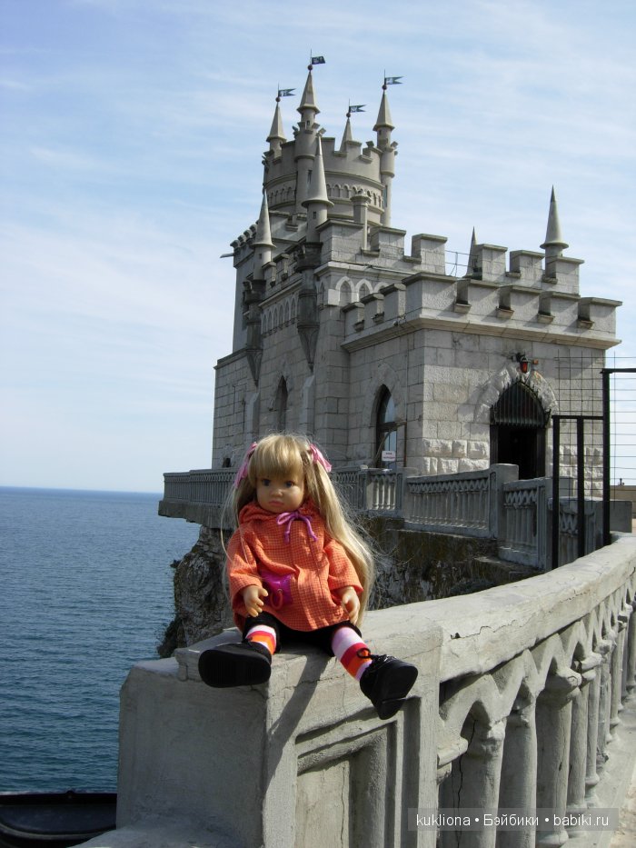 Марейка в замке "Ласточкино гнездо". Когда сбываются новогодние желания. Кукла Mareike Kidz‘n’Cats, Sonja Hartmann