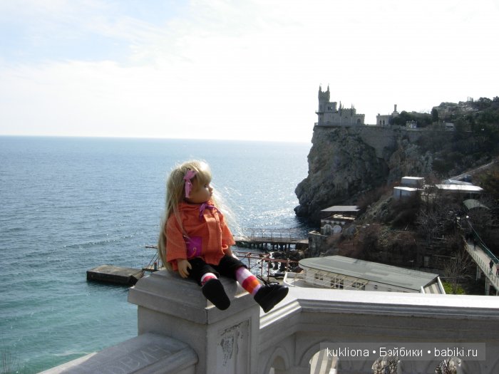 Марейка в замке "Ласточкино гнездо". Когда сбываются новогодние желания. Кукла Mareike Kidz‘n’Cats, Sonja Hartmann
