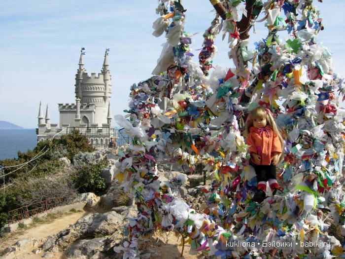 Марейка в замке "Ласточкино гнездо". Когда сбываются новогодние желания. Кукла Mareike Kidz‘n’Cats, Sonja Hartmann