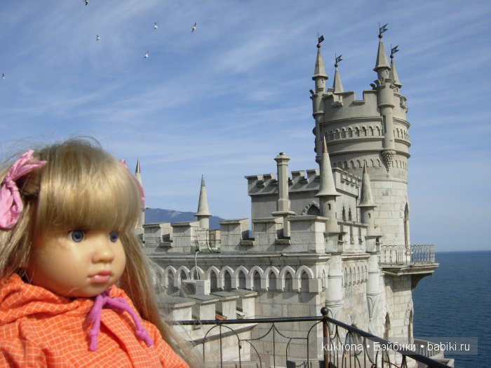 Марейка в замке "Ласточкино гнездо". Когда сбываются новогодние желания. Кукла Mareike Kidz‘n’Cats, Sonja Hartmann