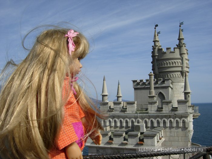 Марейка в замке "Ласточкино гнездо". Когда сбываются новогодние желания. Кукла Mareike Kidz‘n’Cats, Sonja Hartmann