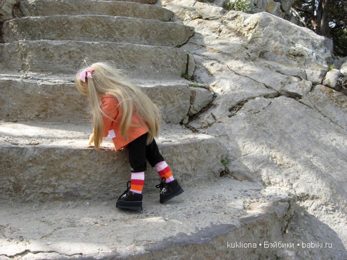 Марейка в замке "Ласточкино гнездо". Когда сбываются новогодние желания. Кукла Mareike Kidz‘n’Cats, Sonja Hartmann