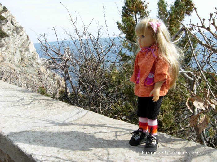 Марейка в замке "Ласточкино гнездо". Когда сбываются новогодние желания. Кукла Mareike Kidz‘n’Cats, Sonja Hartmann