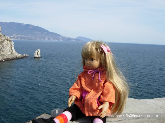 Марейка в замке "Ласточкино гнездо". Когда сбываются новогодние желания. Кукла Mareike Kidz‘n’Cats, Sonja Hartmann