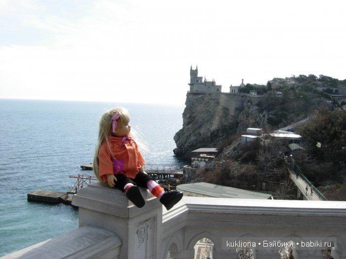 Марейка в замке "Ласточкино гнездо". Когда сбываются новогодние желания. Кукла Mareike Kidz‘n’Cats, Sonja Hartmann