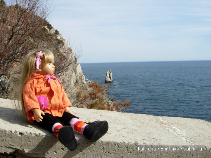 Марейка в замке "Ласточкино гнездо". Когда сбываются новогодние желания. Кукла Mareike Kidz‘n’Cats, Sonja Hartmann