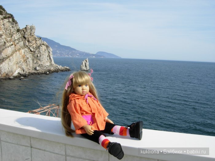 Марейка в замке "Ласточкино гнездо". Когда сбываются новогодние желания. Кукла Mareike Kidz‘n’Cats, Sonja Hartmann