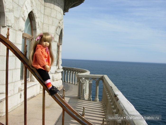 Марейка в замке "Ласточкино гнездо". Когда сбываются новогодние желания. Кукла Mareike Kidz‘n’Cats, Sonja Hartmann