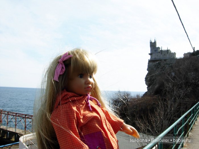 Марейка в замке "Ласточкино гнездо". Когда сбываются новогодние желания. Кукла Mareike Kidz‘n’Cats, Sonja Hartmann