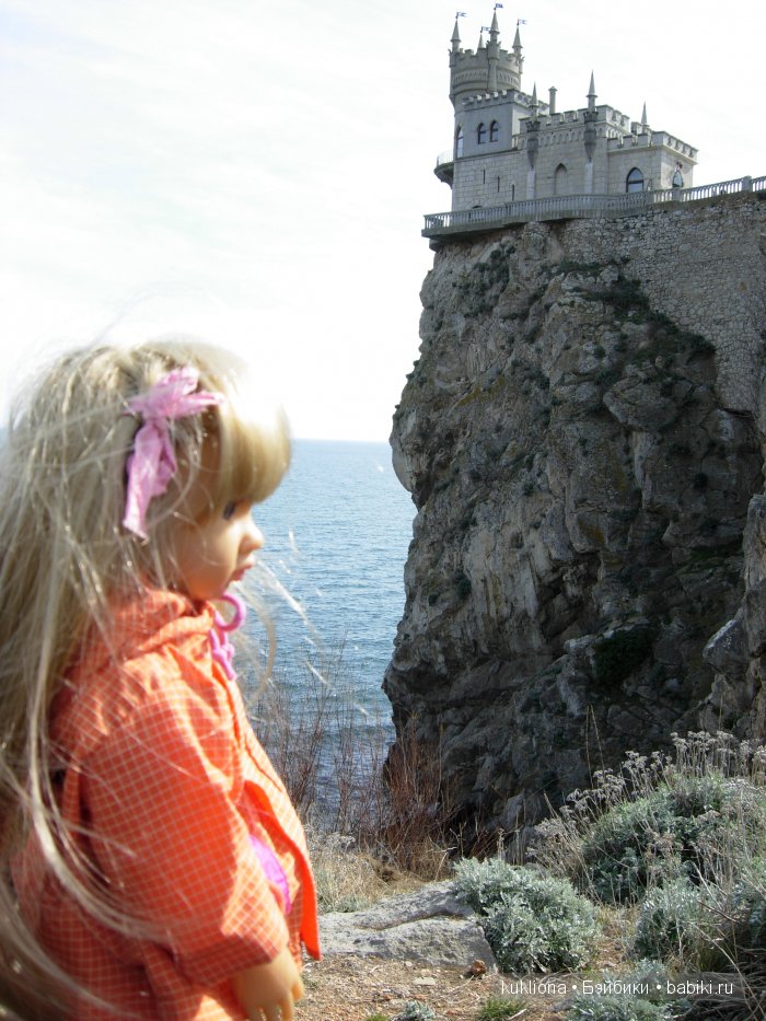 Марейка в замке "Ласточкино гнездо". Когда сбываются новогодние желания. Кукла Mareike Kidz‘n’Cats, Sonja Hartmann