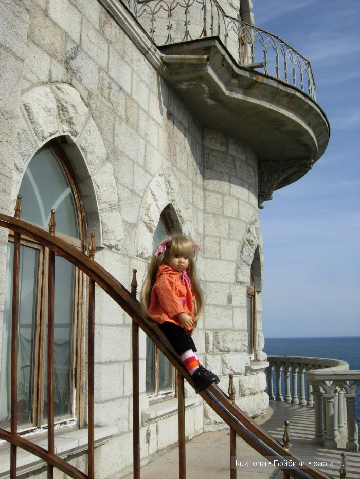 Марейка в замке "Ласточкино гнездо". Когда сбываются новогодние желания. Кукла Mareike Kidz‘n’Cats, Sonja Hartmann