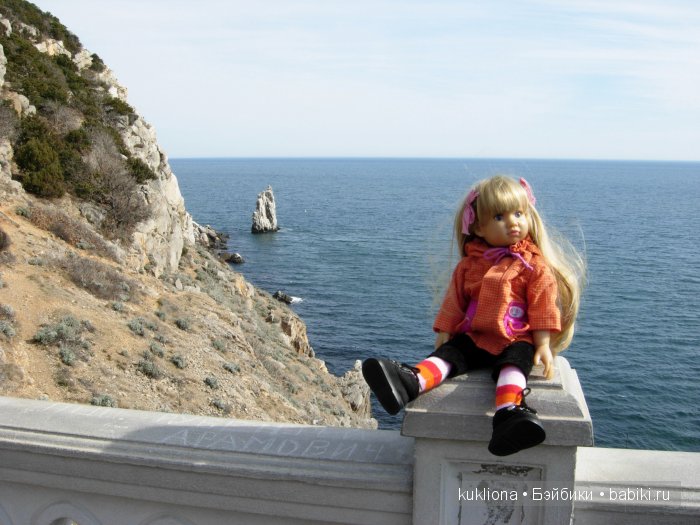 Марейка в замке "Ласточкино гнездо". Когда сбываются новогодние желания. Кукла Mareike Kidz‘n’Cats, Sonja Hartmann