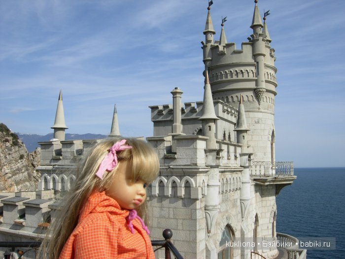 Марейка в замке "Ласточкино гнездо". Когда сбываются новогодние желания. Кукла Mareike Kidz‘n’Cats, Sonja Hartmann