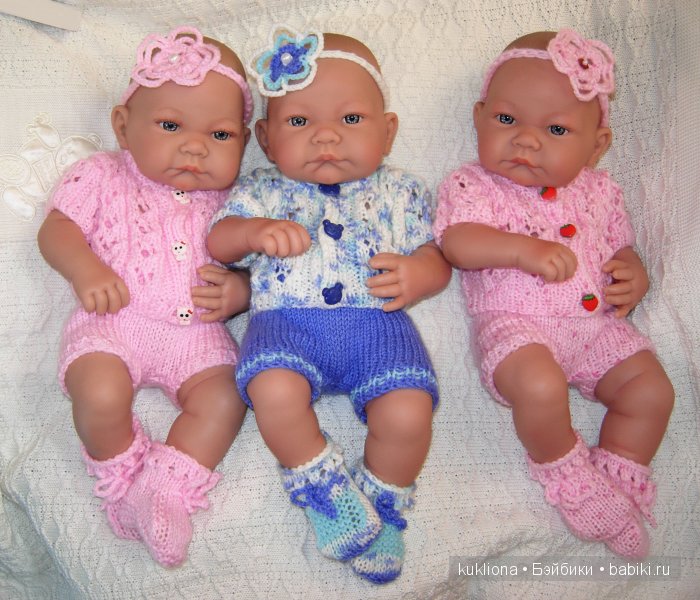 Клубничный Йогурт, зефирные котята- мои новые вязалочки для хуанчиков.Куклы от Антонио Хуан Antonio Juan