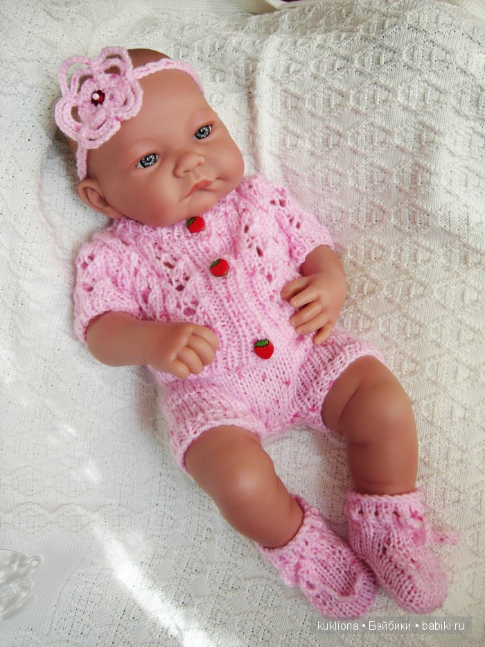 Клубничный Йогурт, зефирные котята- мои новые вязалочки для хуанчиков.Куклы от Антонио Хуан Antonio Juan (фото 10)