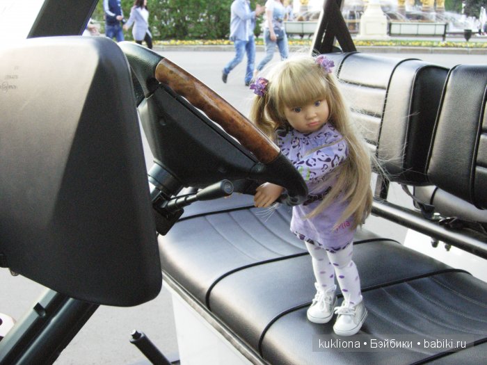 Марейка радуется весне, прогулка по ВВЦ! Кукла Mareike Kidz‘n’Cats Sonja Hartmann