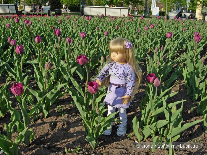 Марейка радуется весне, прогулка по ВВЦ! Кукла Mareike Kidz‘n’Cats Sonja Hartmann