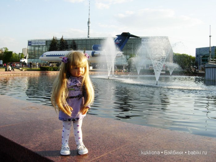Марейка радуется весне, прогулка по ВВЦ! Кукла Mareike Kidz‘n’Cats Sonja Hartmann