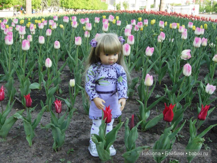 Марейка радуется весне, прогулка по ВВЦ! Кукла Mareike Kidz‘n’Cats Sonja Hartmann