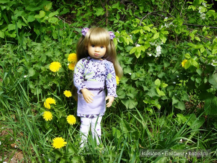 Марейка радуется весне, прогулка по ВВЦ! Кукла Mareike Kidz‘n’Cats Sonja Hartmann