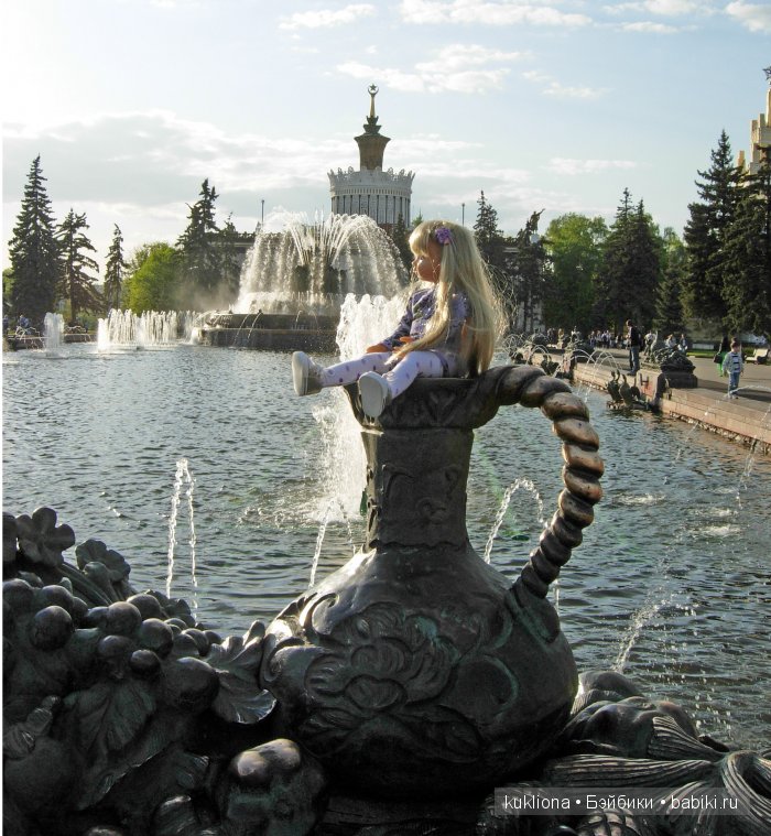 Марейка радуется весне, прогулка по ВВЦ! Кукла Mareike Kidz‘n’Cats Sonja Hartmann