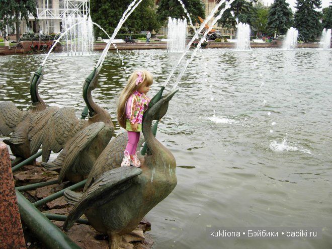 Марейка радуется весне, прогулка по ВВЦ! Кукла Mareike Kidz‘n’Cats Sonja Hartmann